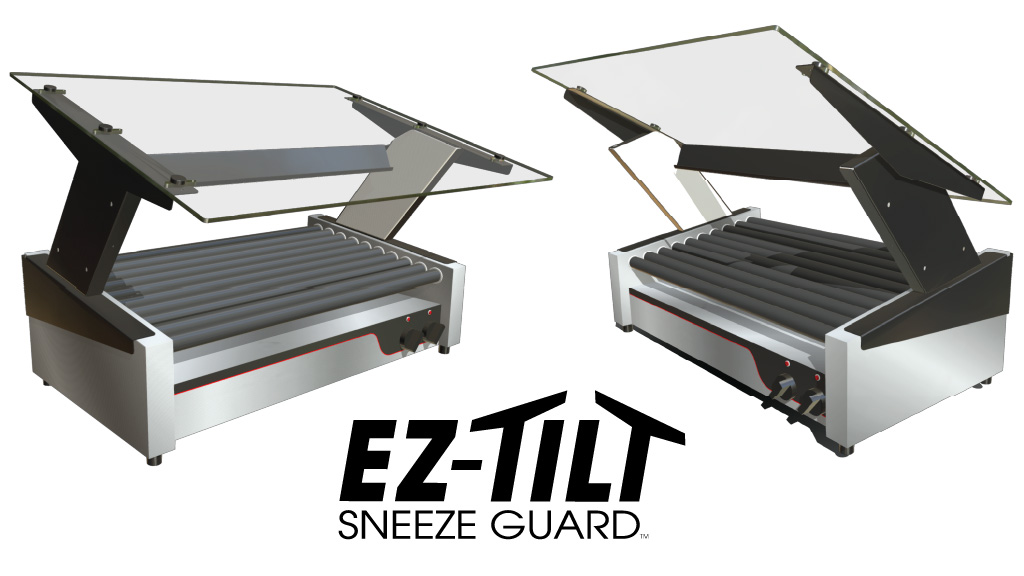 EZ-Tilt Sneeze Guard, the best sneeze guard in the convenience store industry
