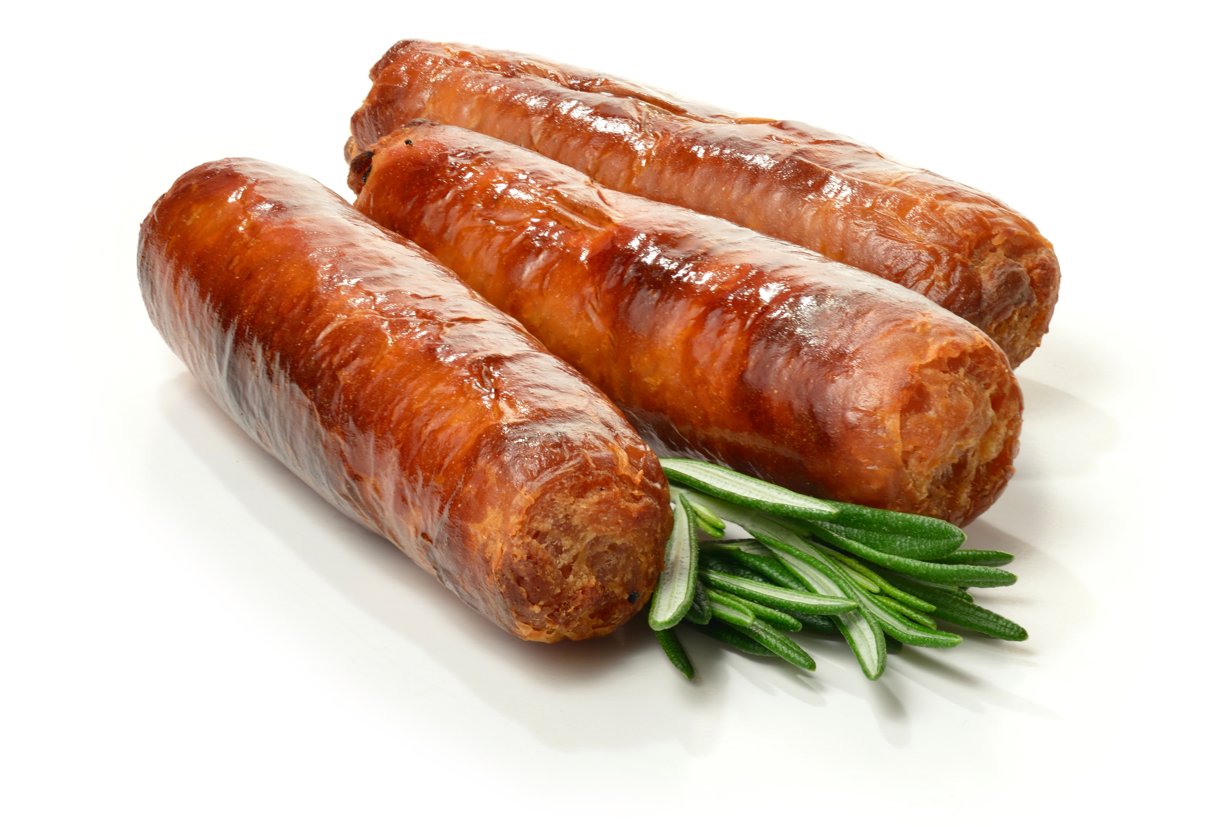 Roller grill sausage in a convenience store environment
