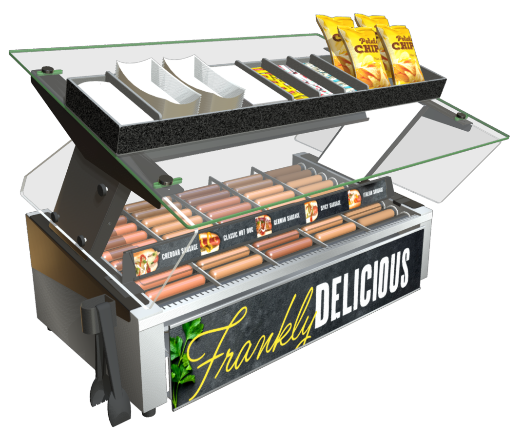 The Ultimate Roller Grill Destination in a C-store environment